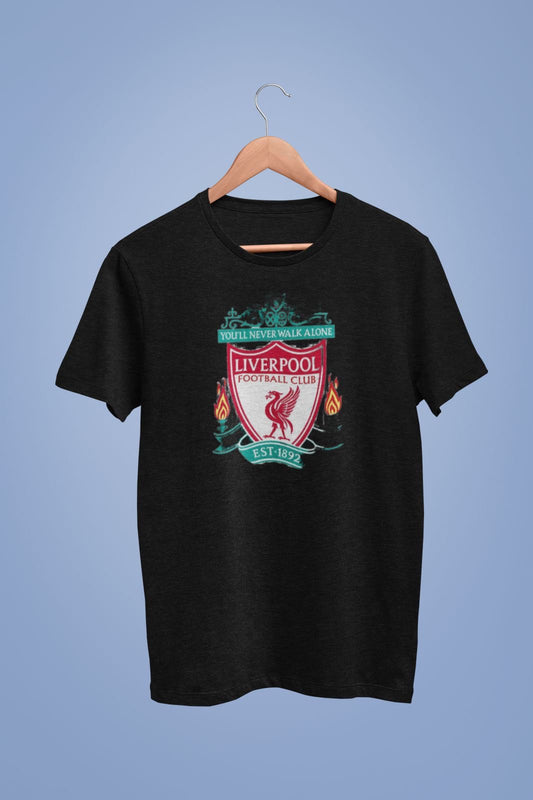"YNWA – Liverpool Football Club Logo Shirt"